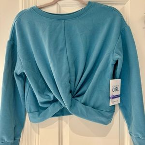 Athleta Girl Retroplush Twist Sweatshirt - Size 10/12